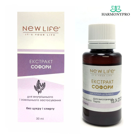 Екстракт софори / liquorice vegetable extract 30 ml